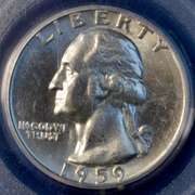 1959-D Washington Quarter PCGS MS66.