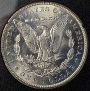 1883-CC GSA Hoard Uncirculated Morgan Silver Dollar.