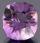 Substantial 9.61ct Portuguese cushion cut Bolivian Amethyst