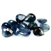 Captivating royal blue 4.68ct Sapphire set