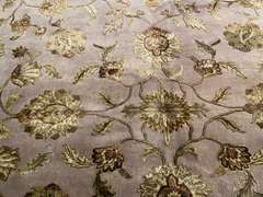 STUNNING SILK &WOOL PERSIAN KASHAN RUG 9x12