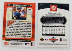 2 Derek Jeter Baseball Cards