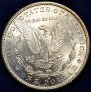 1881-S Morgan Silver Dollar, BU.