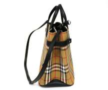 Burberry Banner Check Handle Bag