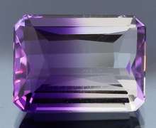 Beautiful 24.62ct top color created Ametrine