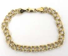 Charming Yellow Gold Charm Bracelet