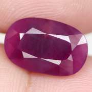 Unheated! 5.23ct enlongated oval cut Ruby