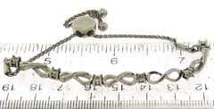 925 Sterling Silver Cubic Zirconia Bracelet