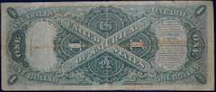Series Of 1917 United States $1. Circulated.