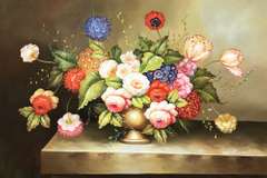 ONE OF A KIND BEAUTIFUL OIL PAINTING ON CANVAS