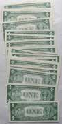 21 Near Uncirculated 1935 G $ 1 Silver Certificates