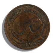 1863 D E Stearns Berea Ohio Civil War Store Card