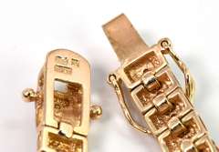 Lovely 0.32CTW Diamond Bracelet in Vermeil