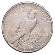 1921 Peace Silver Dollar