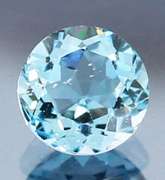 High fire 3.33ct swiss blue Topaz