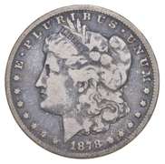 1878-CC Morgan Silver Dollar