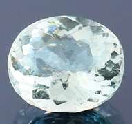 Sparkling 4.51ct diamond white Beryl