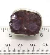 Amethyst Sterling Silver Signed Ring