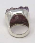 Amethyst Sterling Silver Signed Ring