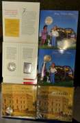 Lot Of 5 Uncirculated Commemorative Half Dollars. 1993 Bill Of rights, 2x 1995 Civil War Battlefield, 2x 2001 Capitol 200th Anniversary.
