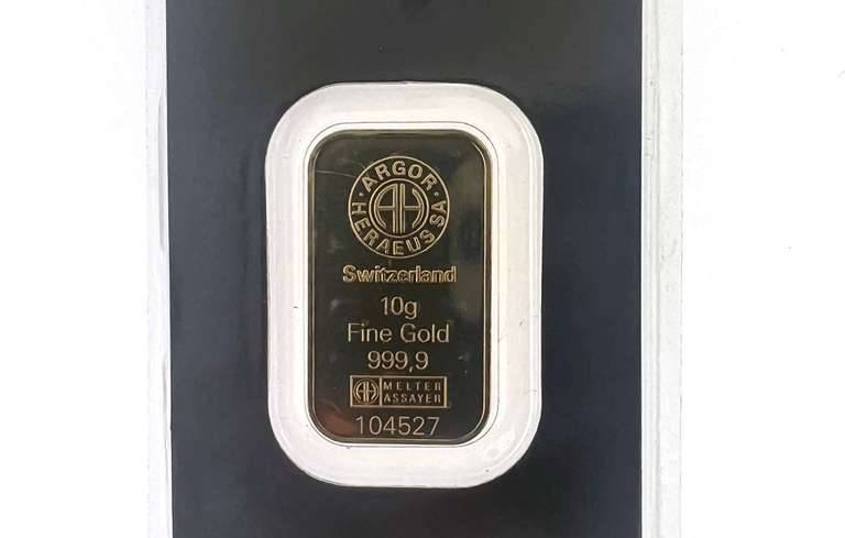 10 Gram gold Bar
