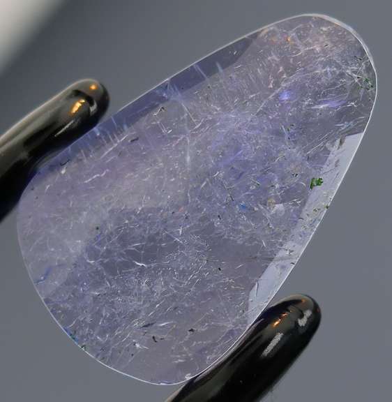 Flat Rose Cut! 12.51ct violet blue Tanzanite