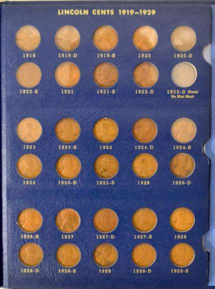 Lincoln Set 1909-1940 Missing Key Dates