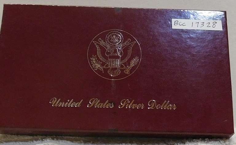 1983 PRF Silver Olympic Dollar