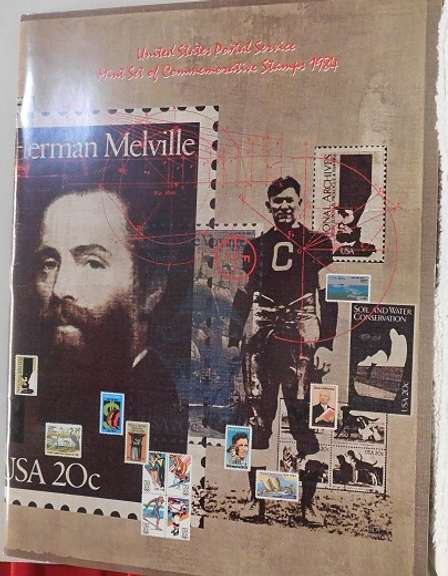 Stamps: 1984 Comm Mint Set apx $8.60