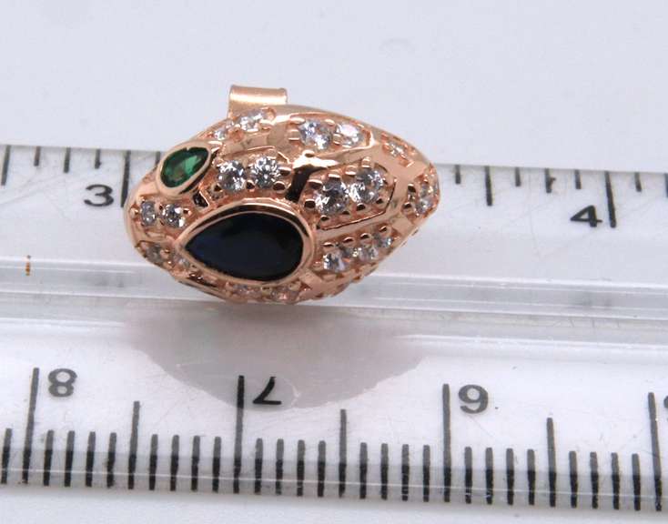 Sterling Silver Multi Color Stone Earrings