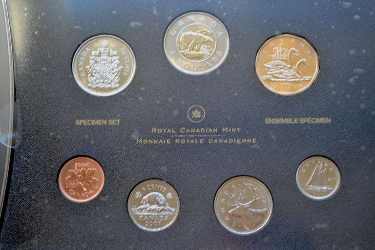2007 Canada Specimen Set