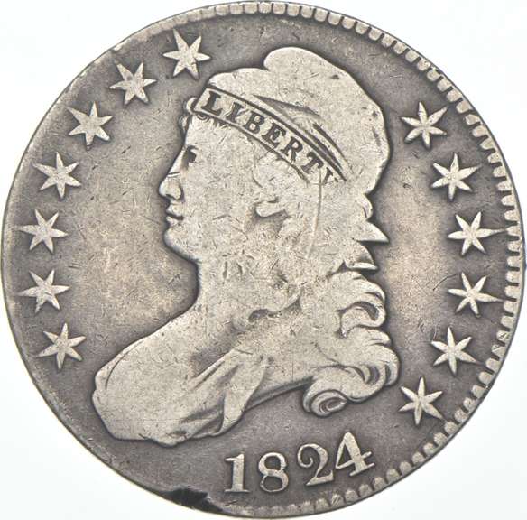1824/1 Capped Bust Half Dollar - 101a