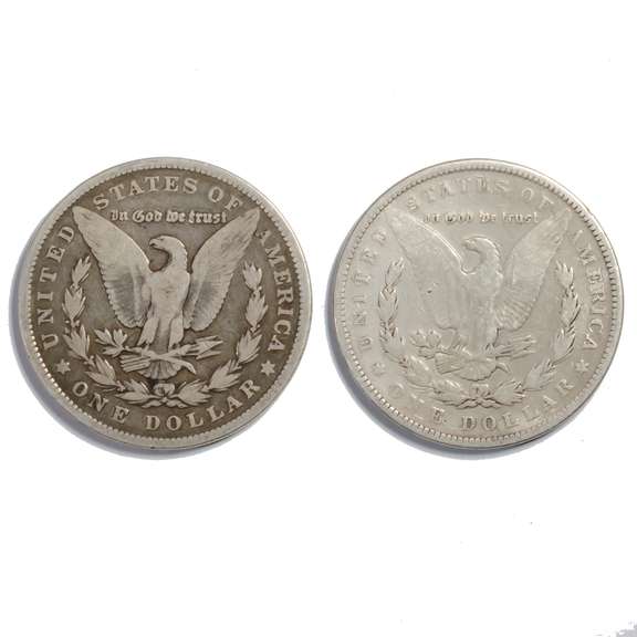 1890 & 1903 Morgan Dollars