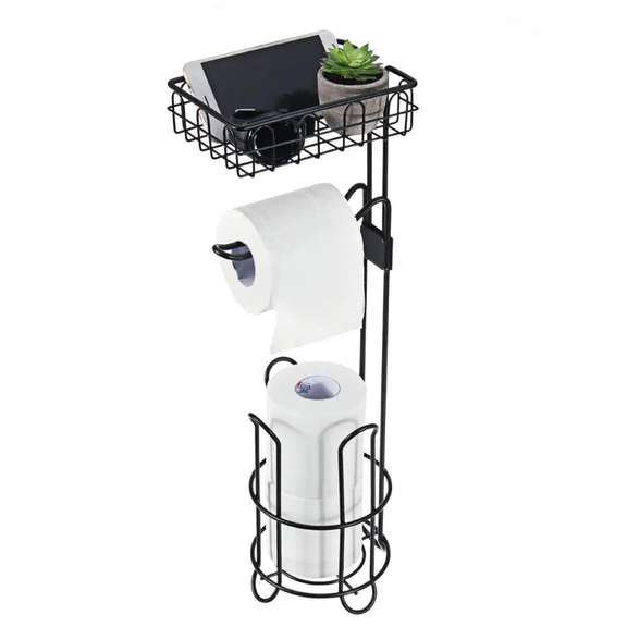 Toilet Paper Towel Storage Stand Organizer Rack