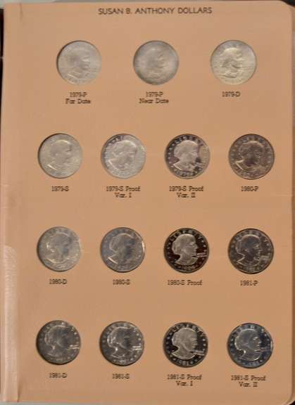 18 Piece Gem Complete Set of SBA Dollars