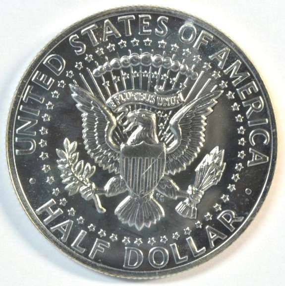 Superb Gem Proof 1964 'Accent Hair' Kennedy Half Dollar