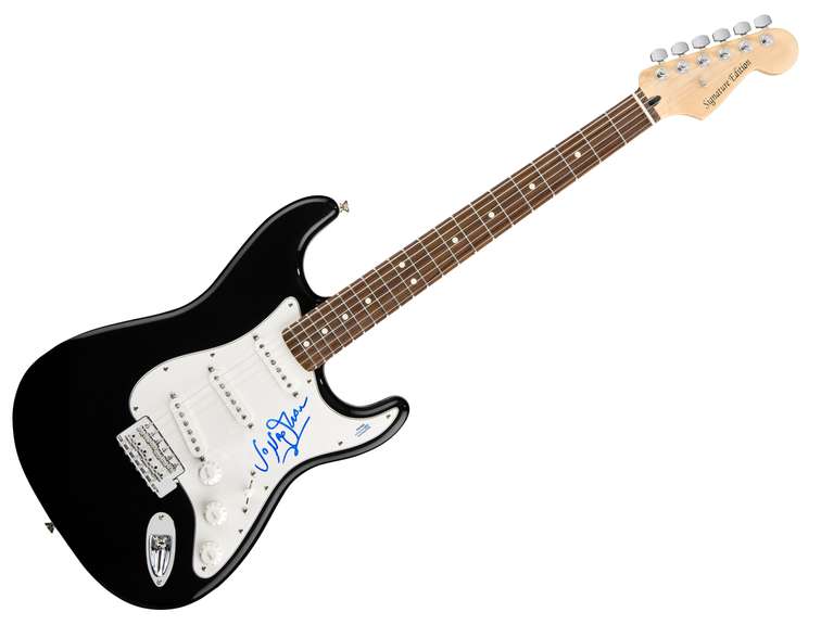 Jonathan Richman Autographed Signed Guitar ACOA