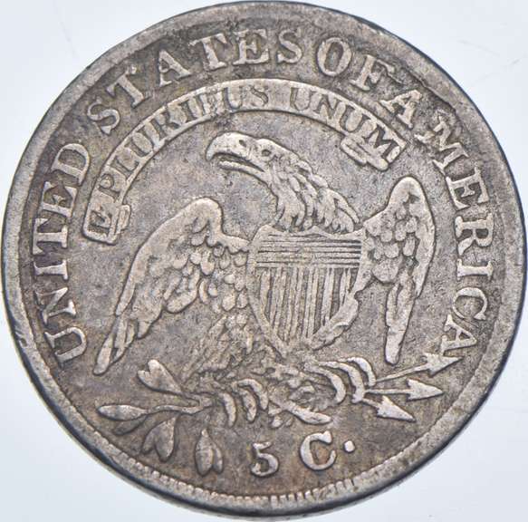 1836 Liberty Cap Half Dime - Small 5