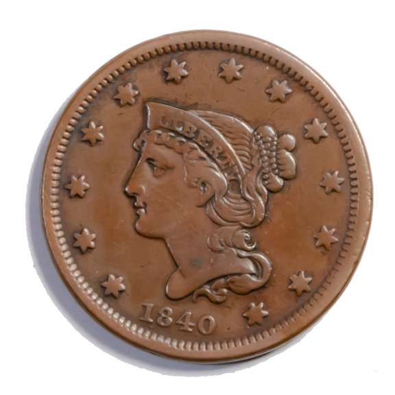 1840 Small Date Large Cent
