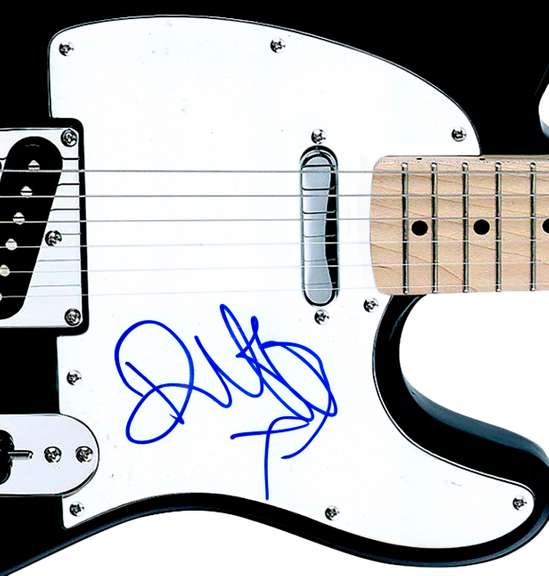 Duffy Autographed Signed Telecaster Guitar ACOA