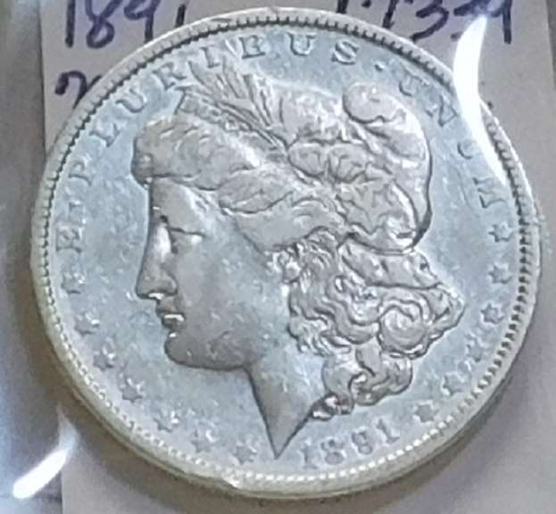 1891 Morgan Dol circ harder date
