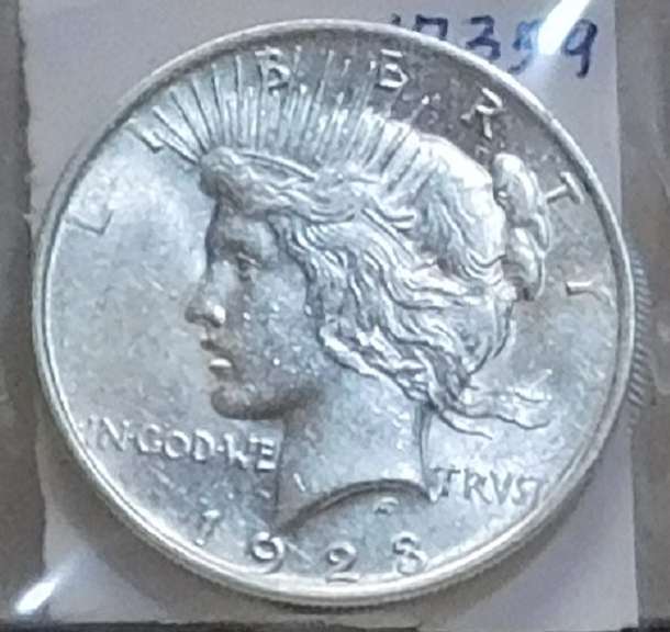 1923 Peace Dollar Uncirculated