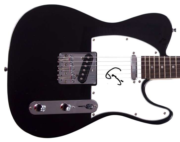 Lady Gaga Autographed Signed Guitar ACOA