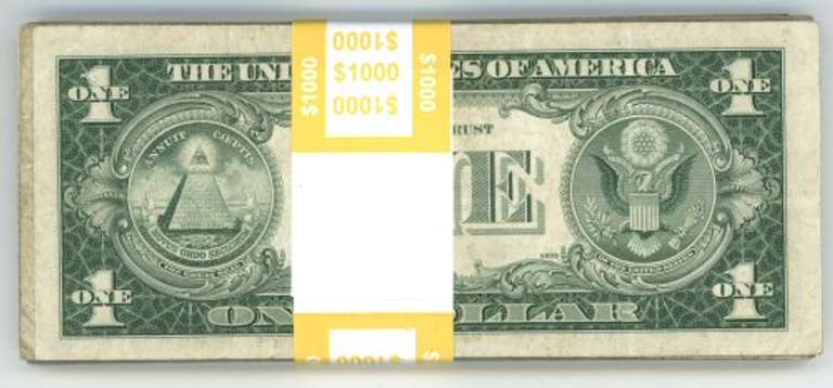 Great lot of 50 Series of 1935 $1 Silver Certificate notes