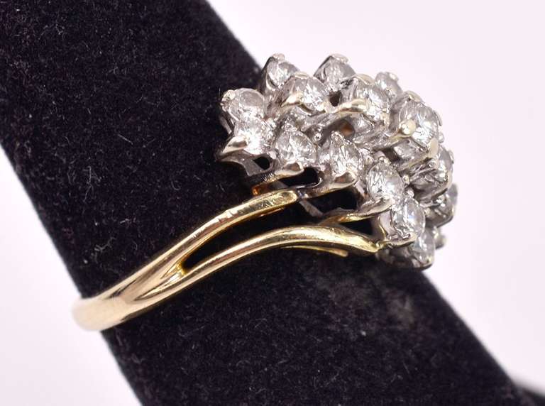 Amazing Approx. 1.5CTW Diamond Ring in 14K Yellow Gold