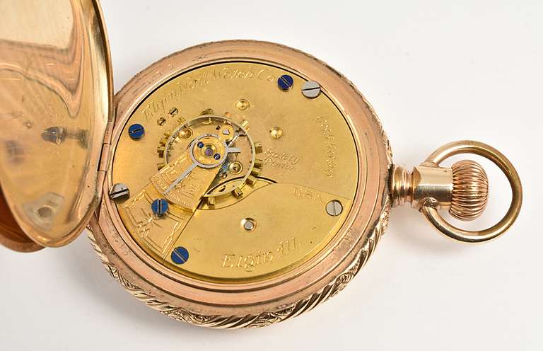 Beautiful Elgin Gold Filled Pocket Watch