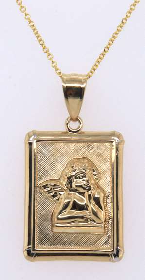 Divine Serenity Prayer Charm on Chain