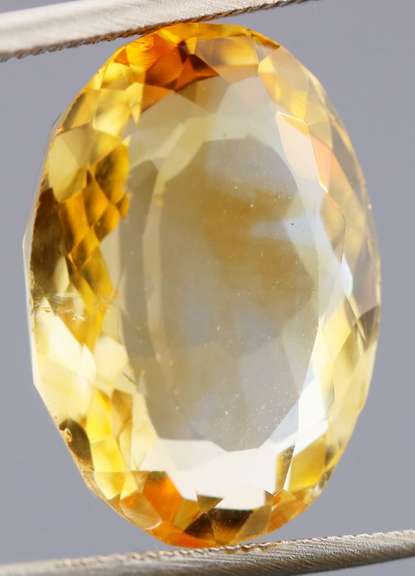 Striking 8.06ct golden orange Citrine