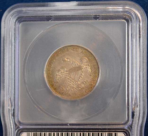 1835 Capped Bust Quarter ICG AU55