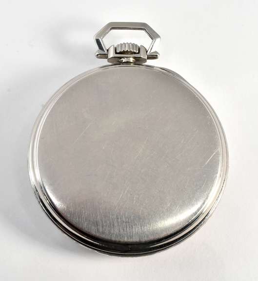 Classic Elgin Pocket Watch in Nickel